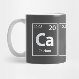 Cache (Ca-C-He) Periodic Elements Spelling Mug